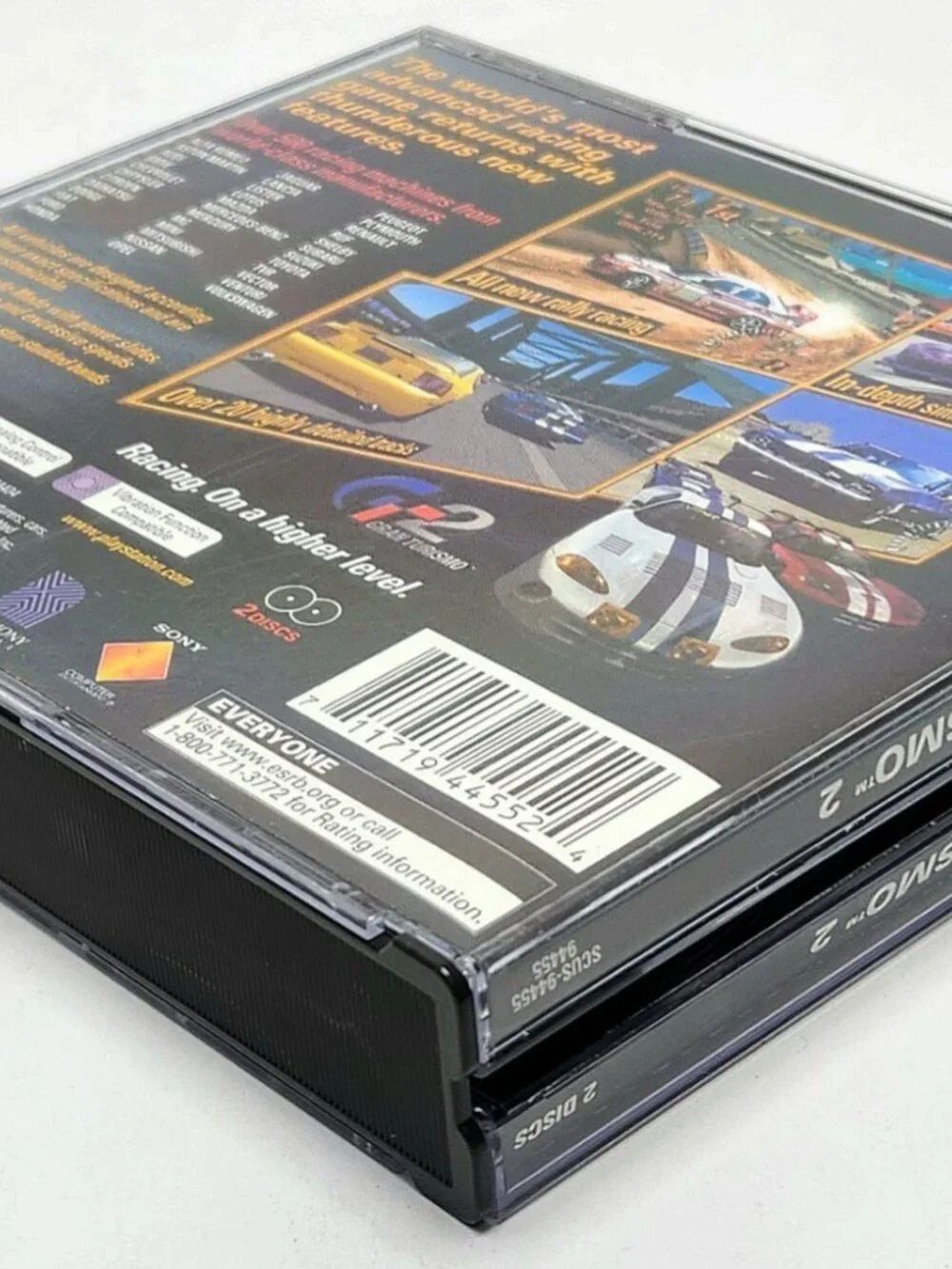 Gran Turismo 2 PS1 CIB Complete + Manuals Black Label PlayStation 1 - VGC Tested